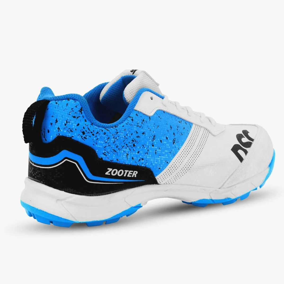 DSC Zooter Cricket Shoes (White/Blue)