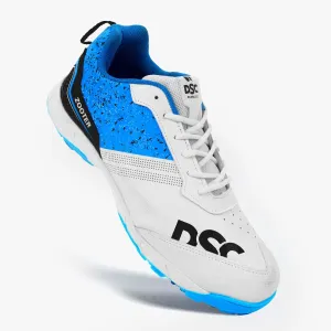 DSC Zooter Cricket Shoes (White/Blue)