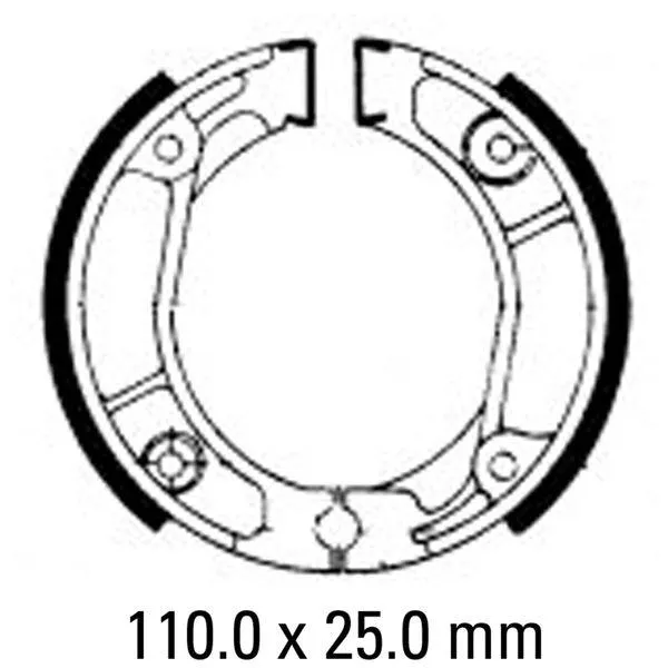 FSB705A Brake Shoes