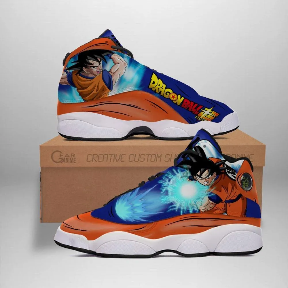 Goku Sneakers Kamehameha Custom Anime Dragon Ball Shoes