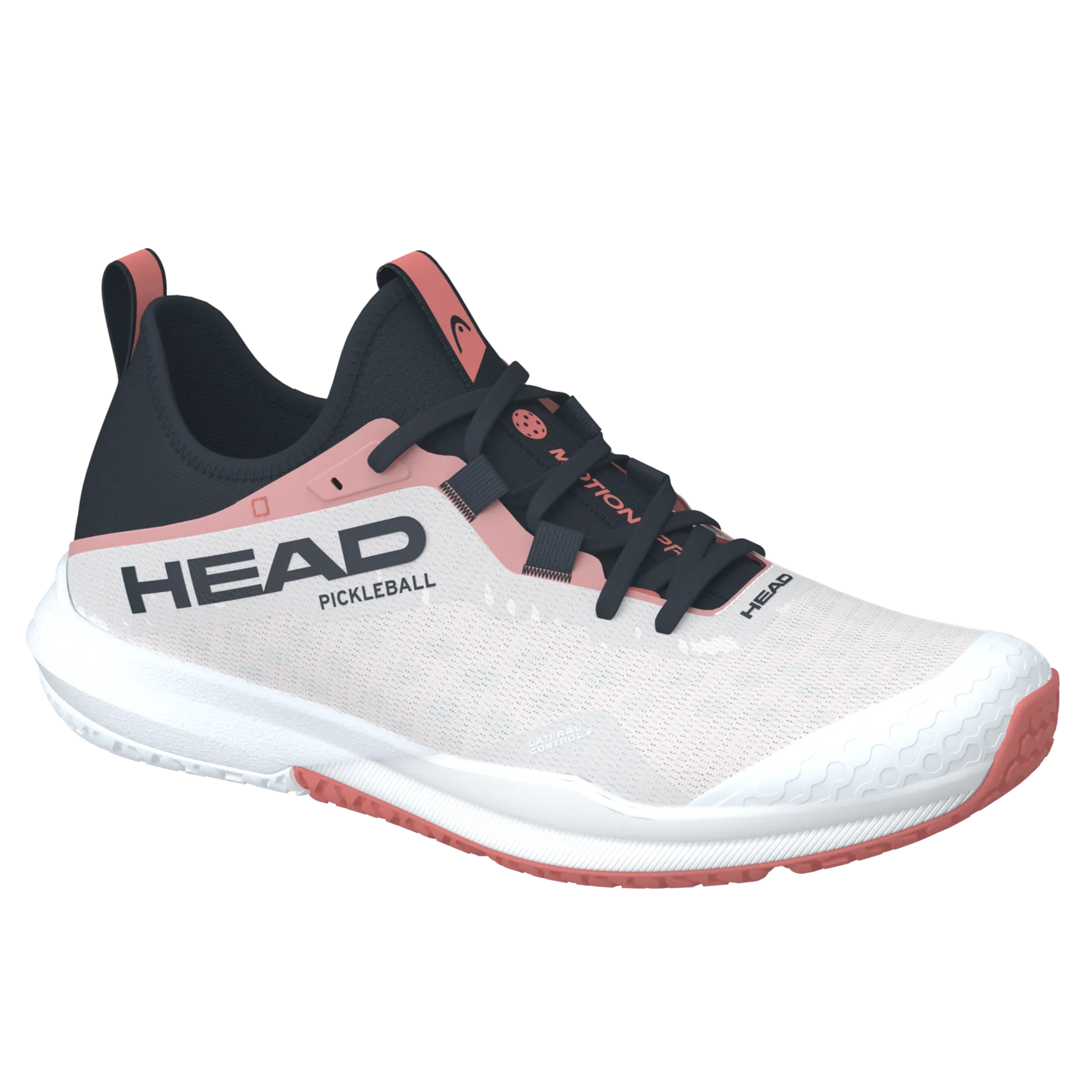 Head Women's Motion Pro Pickleball Shoes White Blueberry