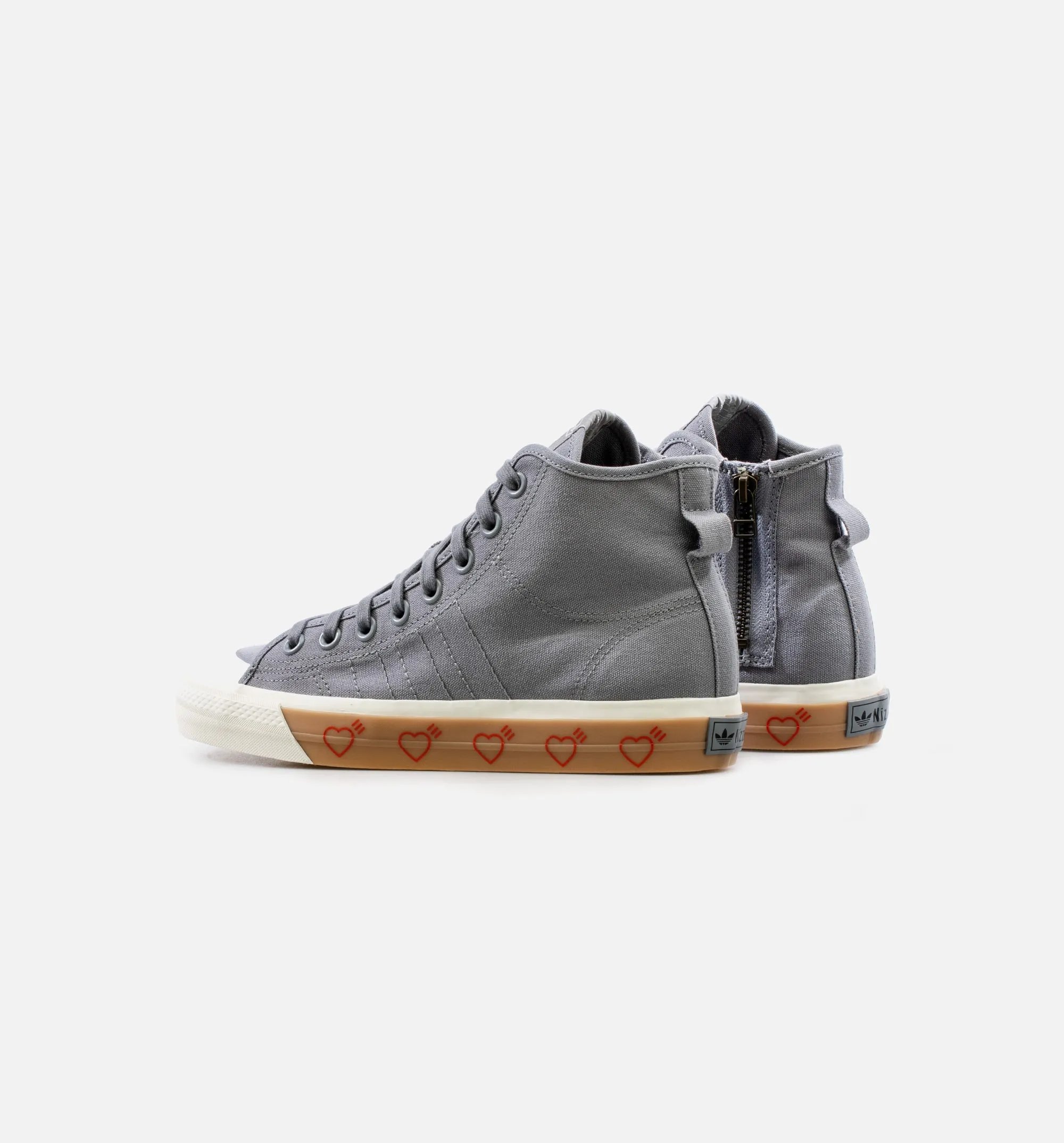 Human Made Nizza Hi Mens Lifestyle Shoe - Grey/White