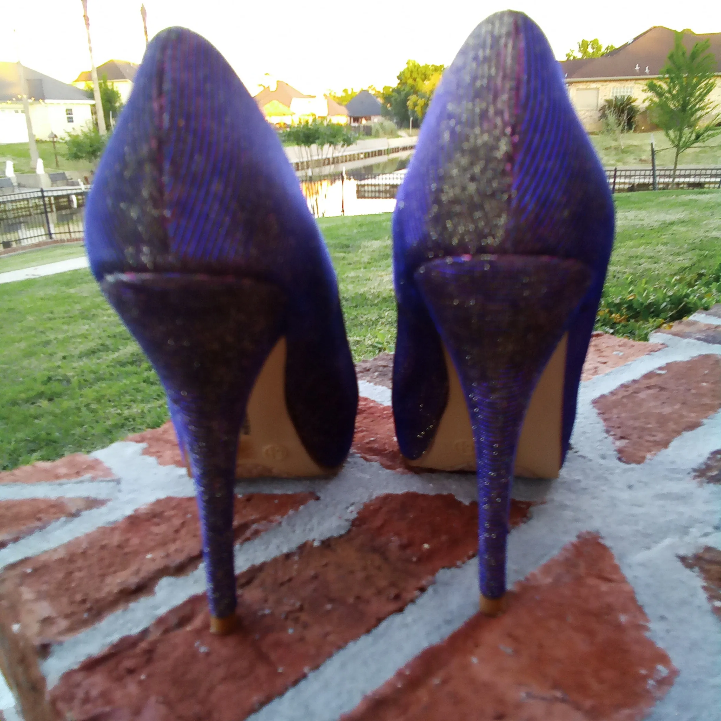 Iridescent Shimmer High Heel Pumps | Chinese Laundry High Class