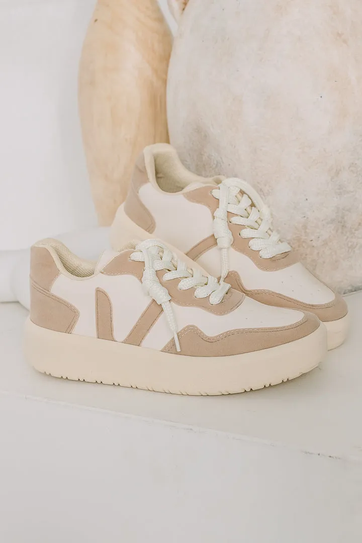 Ivy Sneakers | Taupe