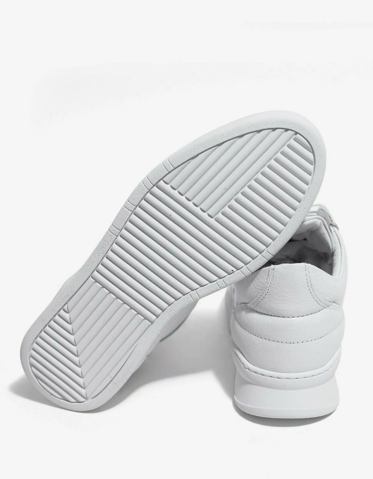 Jasper White Low Top Trainers