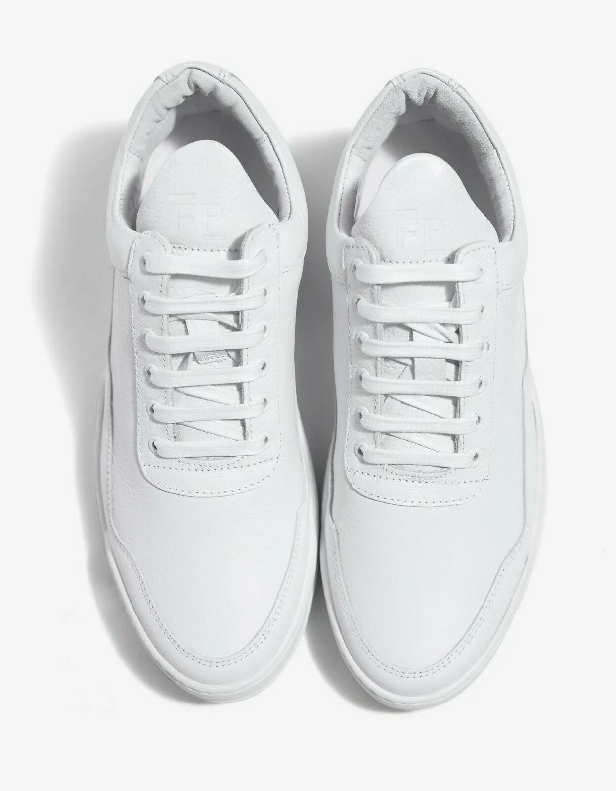 Jasper White Low Top Trainers