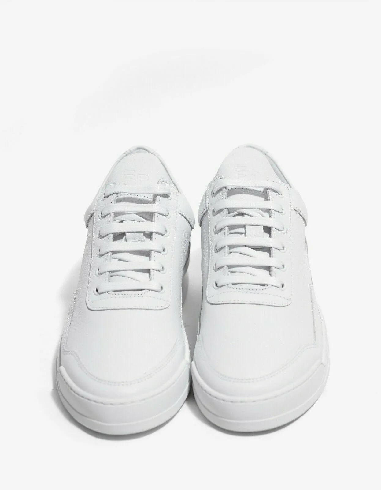 Jasper White Low Top Trainers