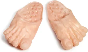 Jumbo Plastic Barefoot Feet Covers