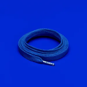 Junior Flatties Shoelaces · Royal Blue