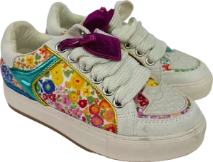 Kurt Geiger Floral Couture Southbank Tag Trainers EU 37 UK 4