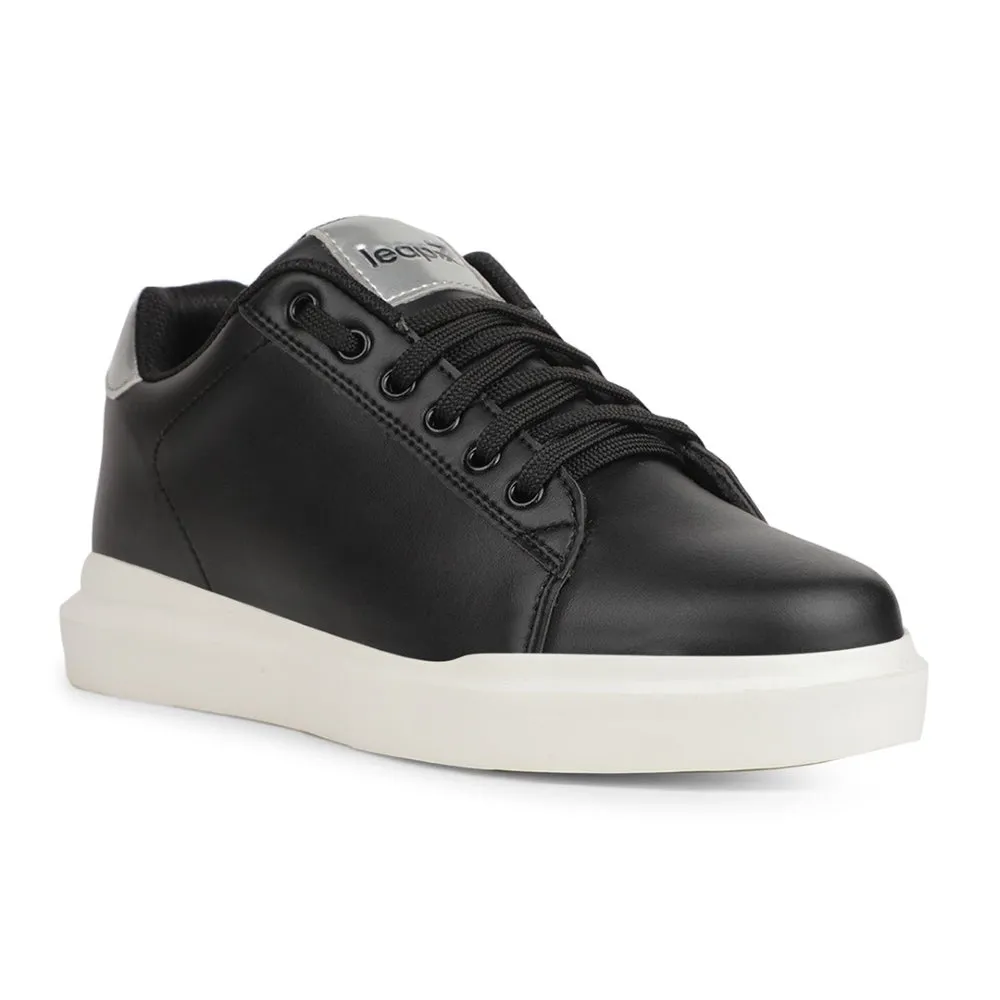 Leap7x Casual Black Sneakers For Women FEMINA-4E By Liberty