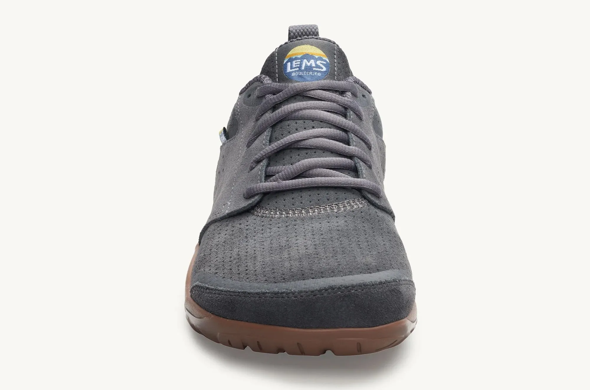 Lems Primal Zen Unisex Suede - Graphite