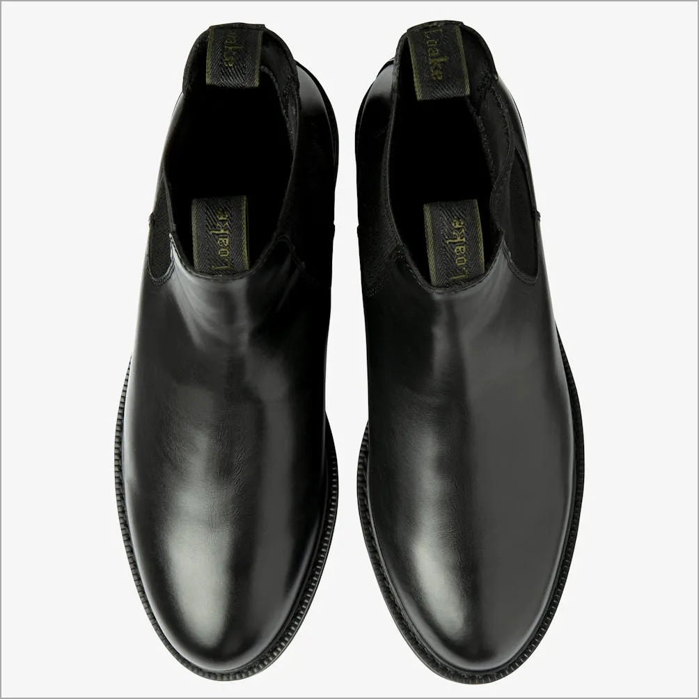 Loake Ducksworth Black Leather--