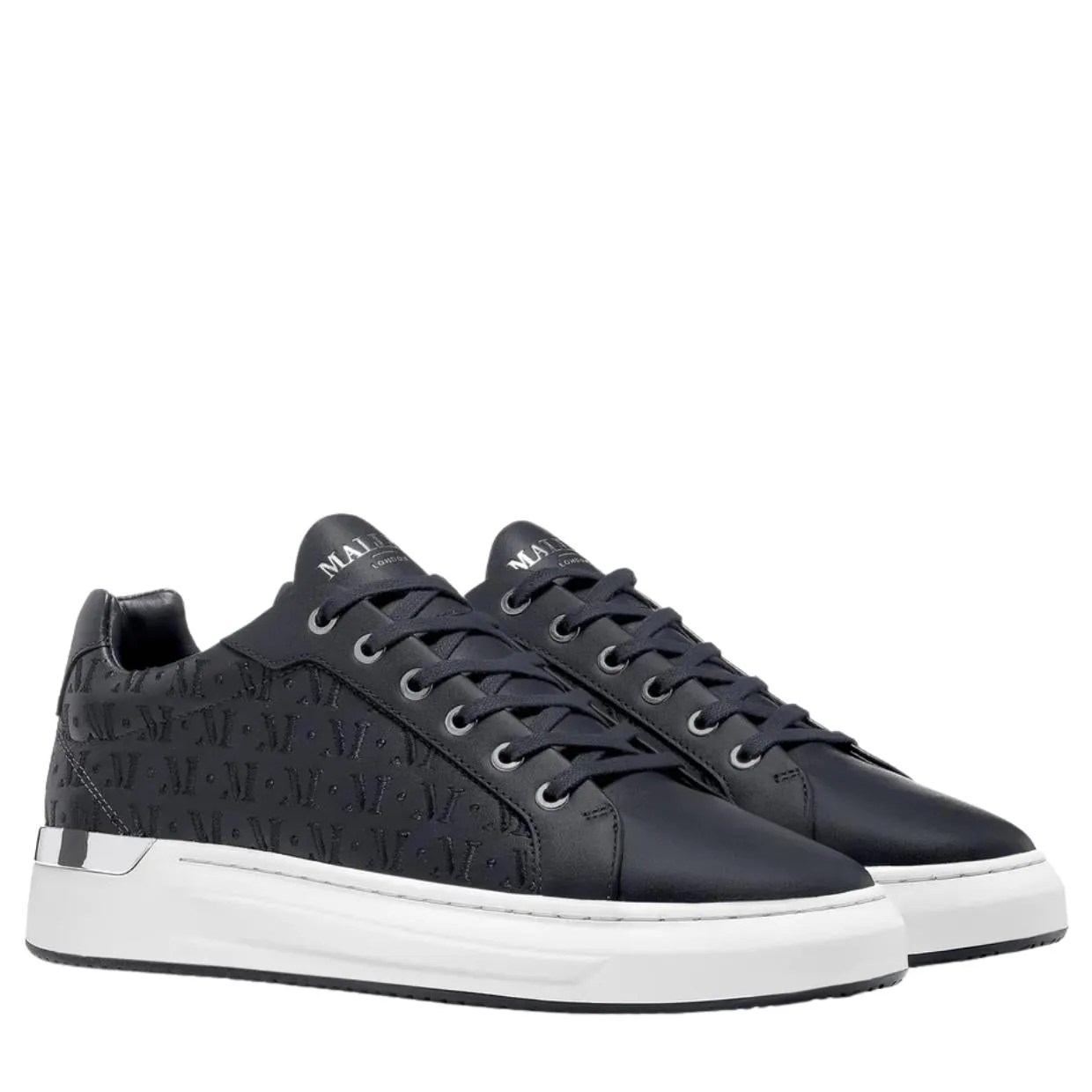 Mallet London GRFTR Stitch Navy Trainers