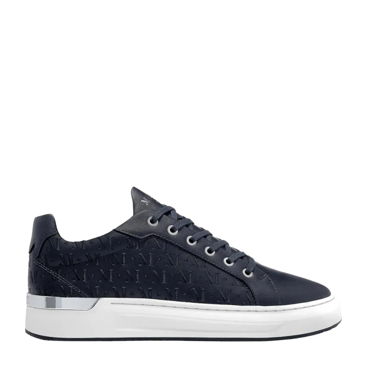 Mallet London GRFTR Stitch Navy Trainers