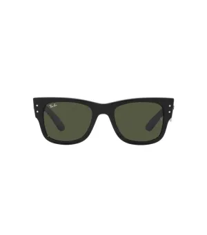 Mega Wayfarer Sunglasses 52 Black