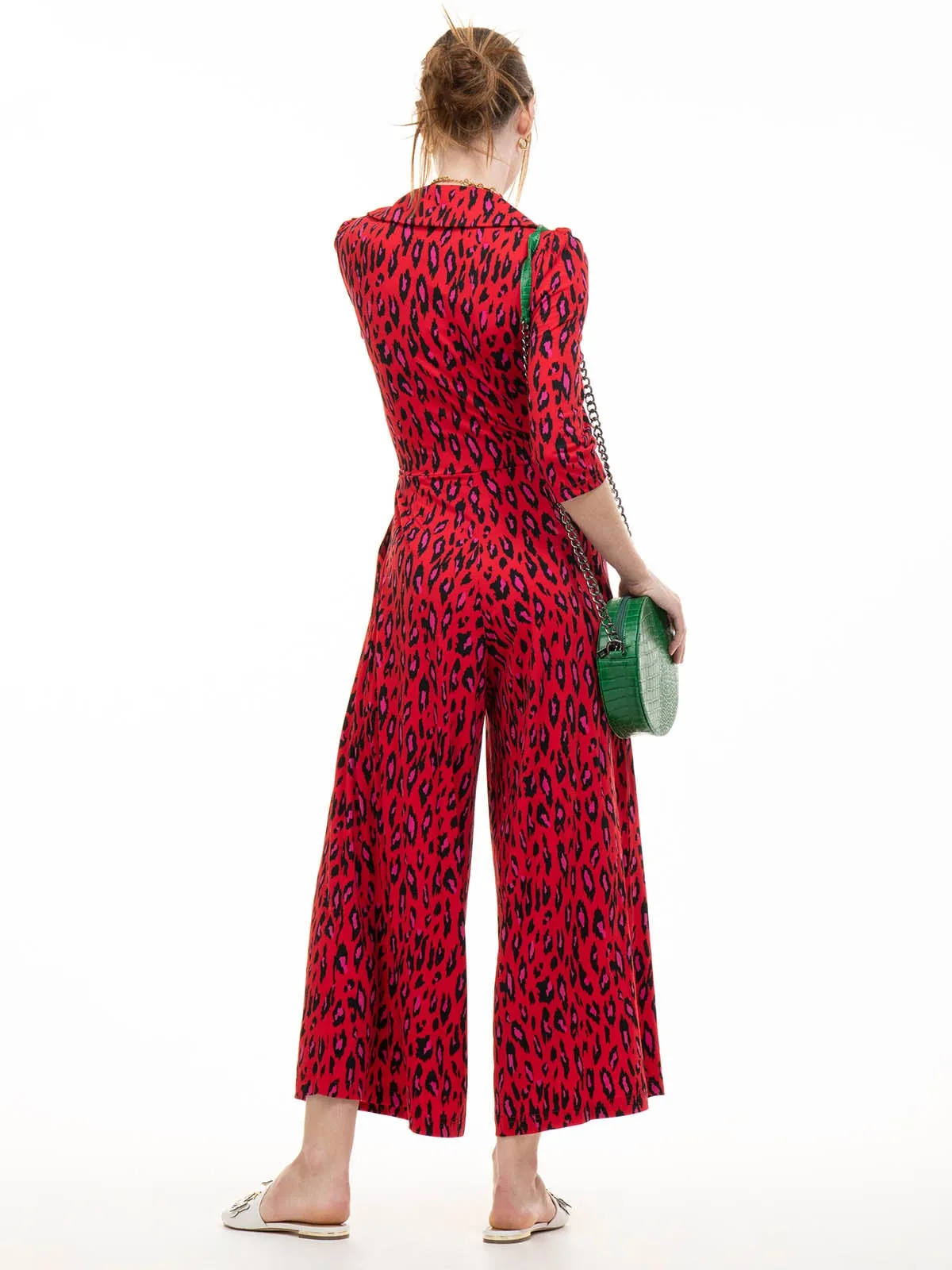 Melissa Jumpsuit (Red Animal)