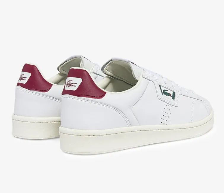 Men's Lacoste Masters Classic 07221 SMA (White/Burgundy)