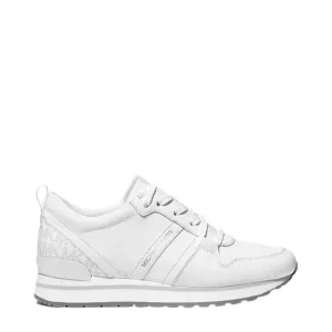 Michael Kors White Dash Logo Trainers