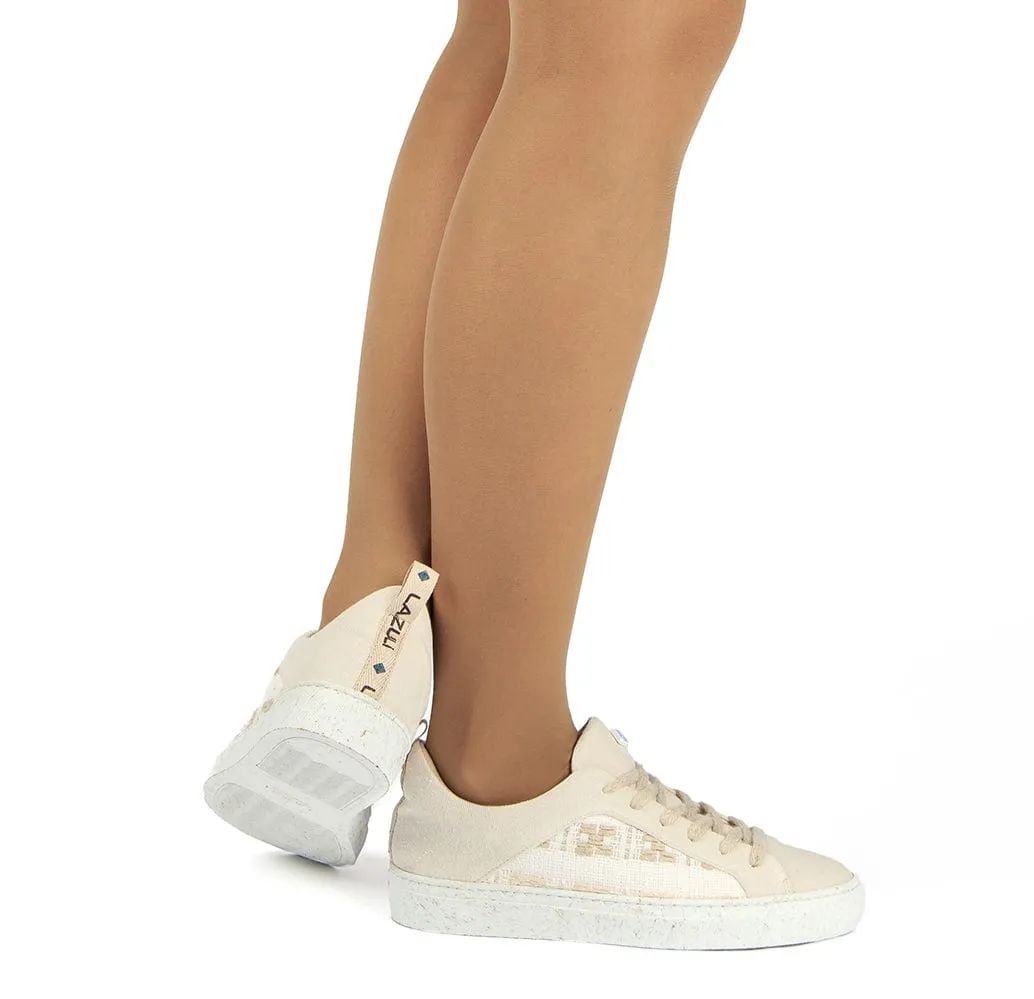 My Tennis Silk Recycled Cotton Sneakers | White