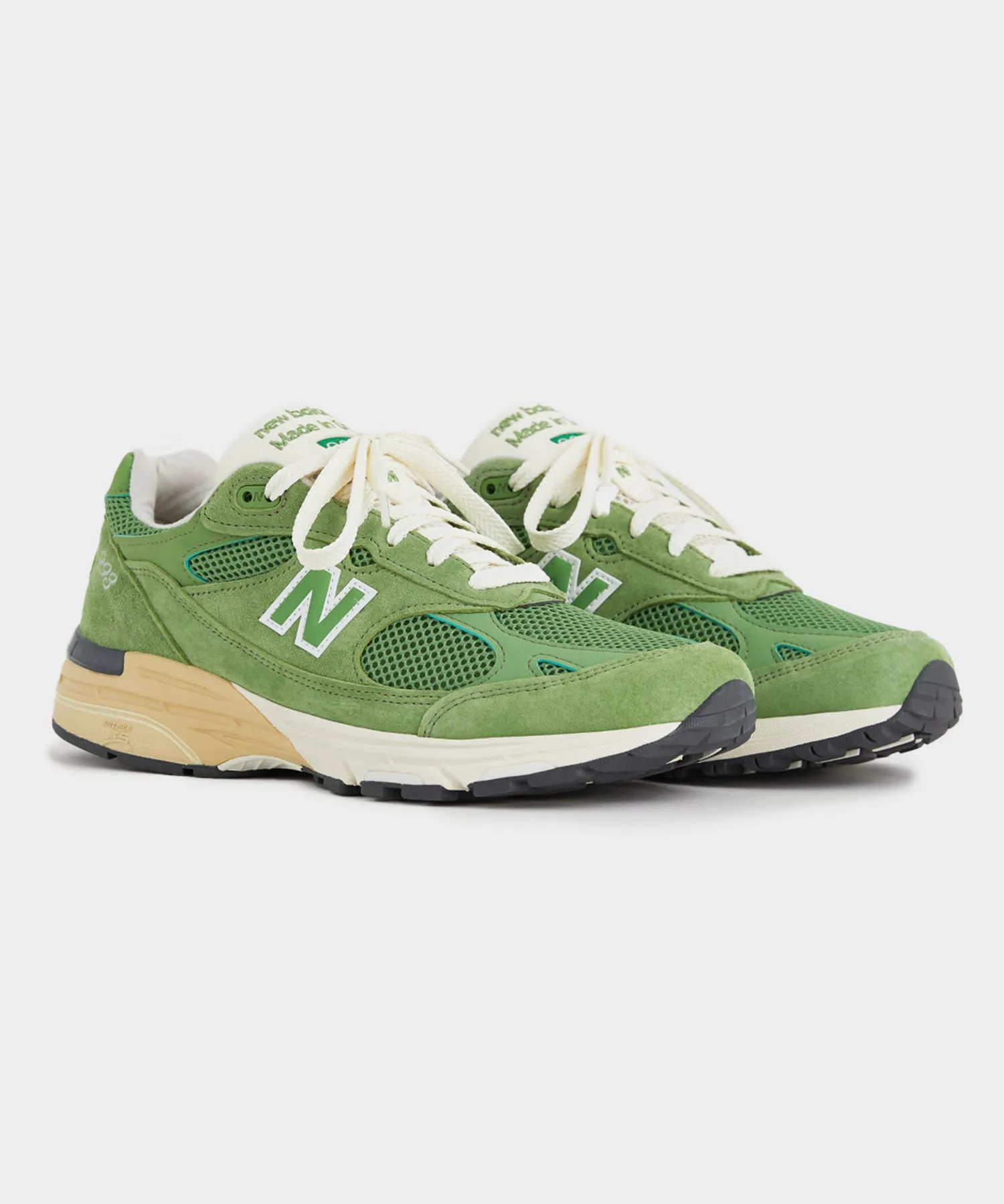 New Balance Made in USA 993 in Chive Green