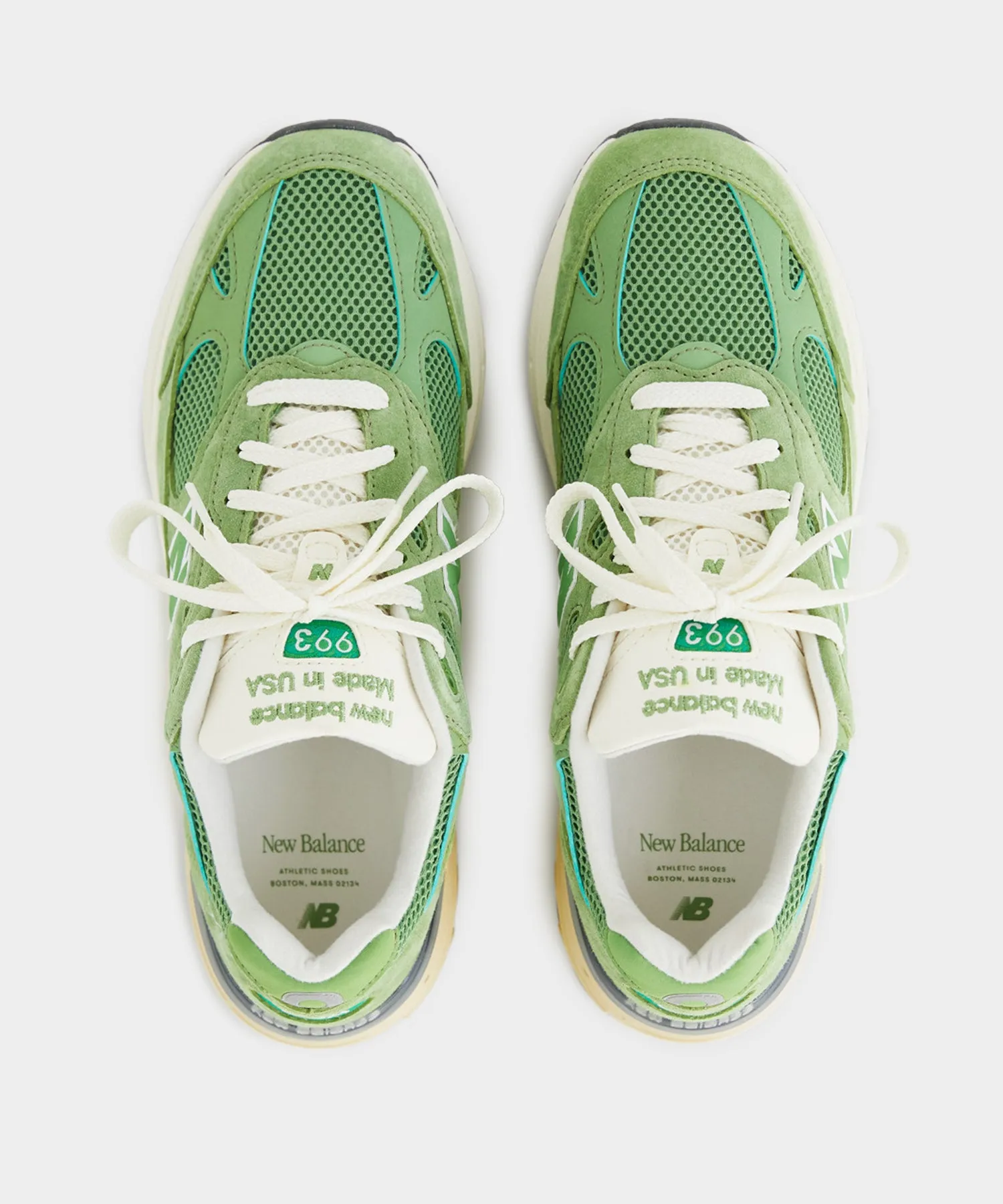 New Balance Made in USA 993 in Chive Green