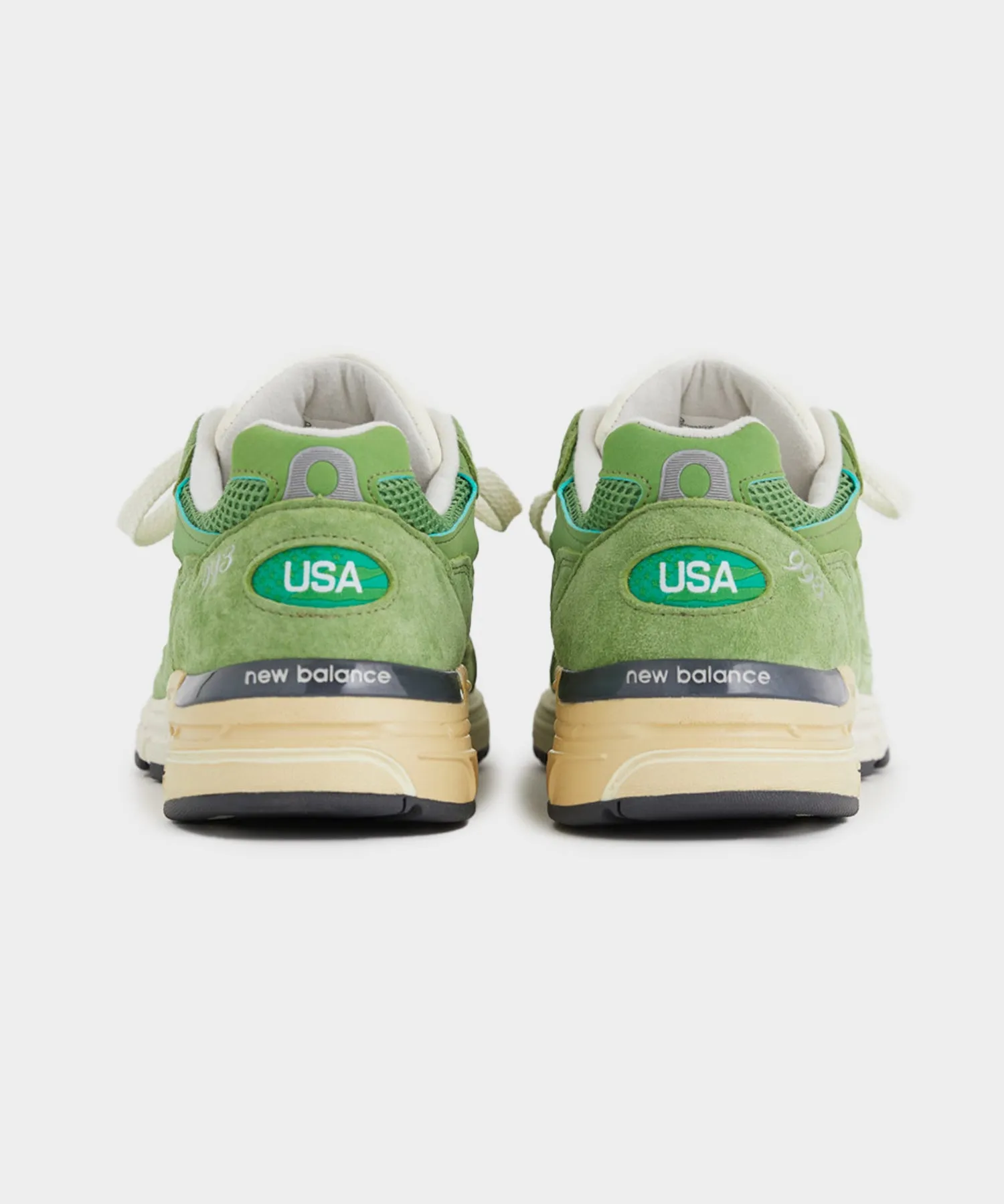 New Balance Made in USA 993 in Chive Green