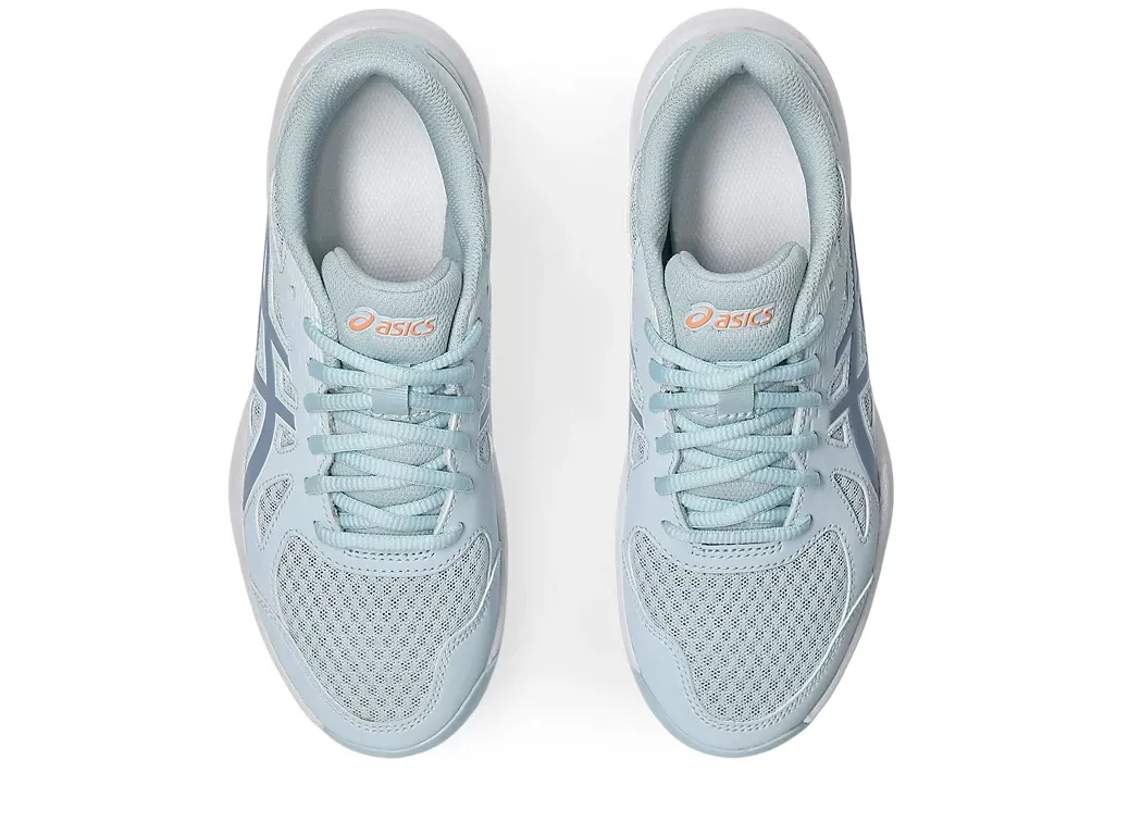 new color - Asics Upcourt 6 Women's Court Shoes, Grey / Grey Blue