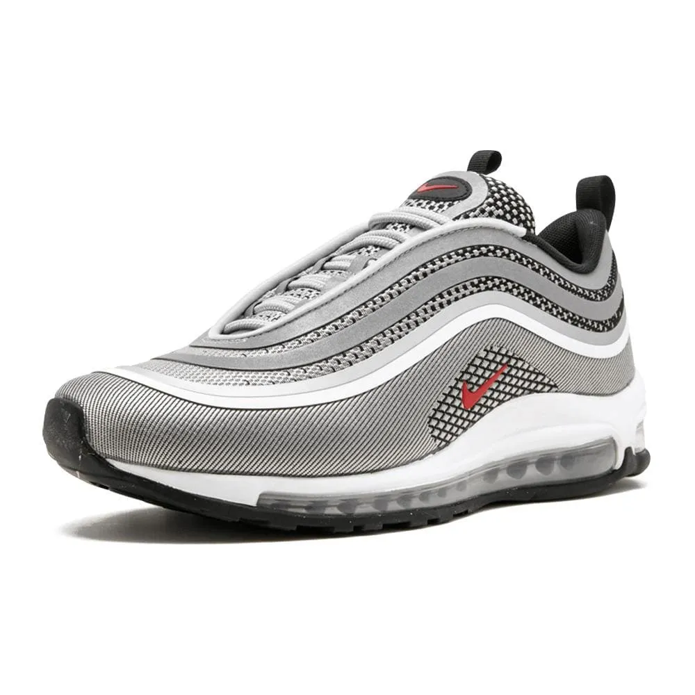 Nike Air Max 97 Ultra Metallic Silver-Varsity Red