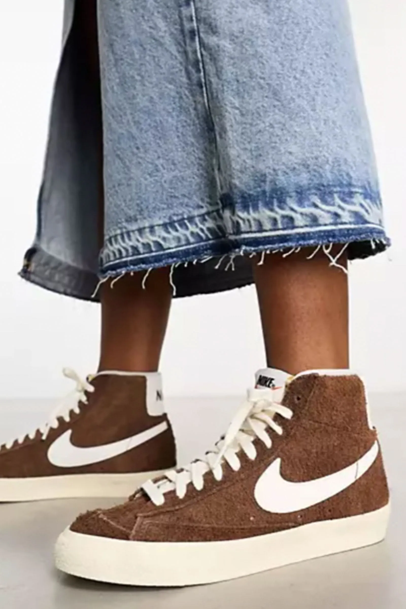 Nike Blazer '77 Mid Trainers In Vintage Brown