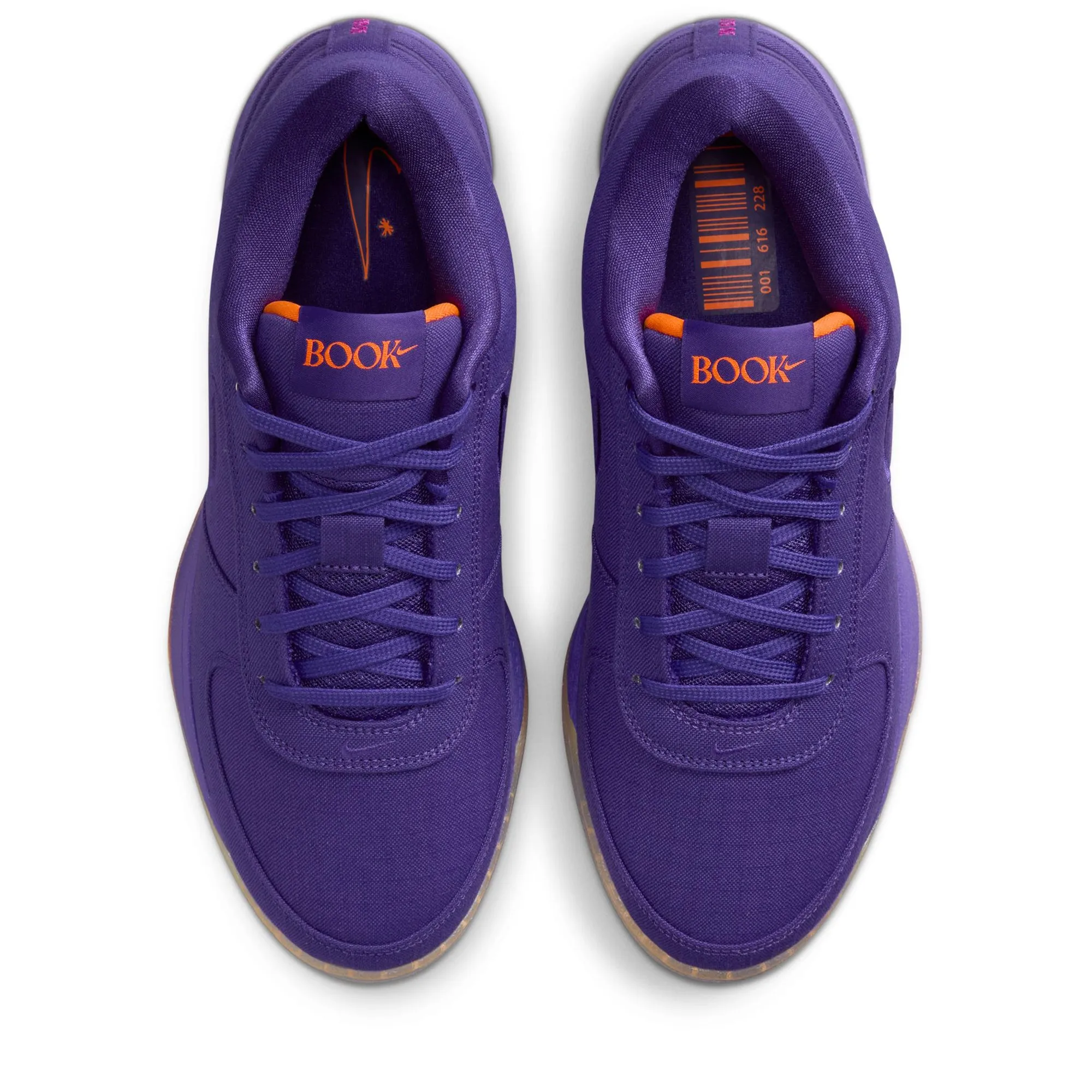 Nike Book 1 'Sunset' - Court Purple/Total Orange