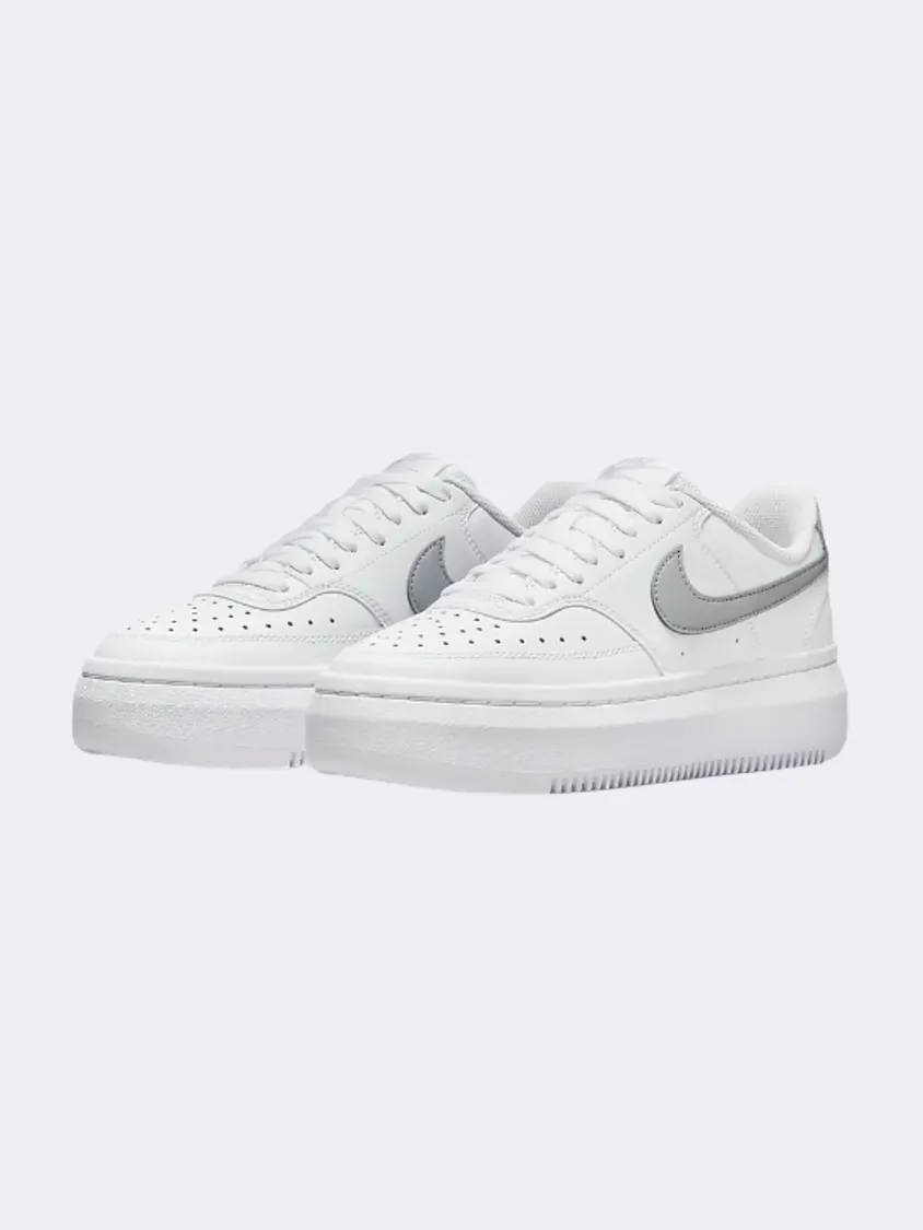 Nike Court Vision Alta Women Lifestyle Espadrilles White/Silver