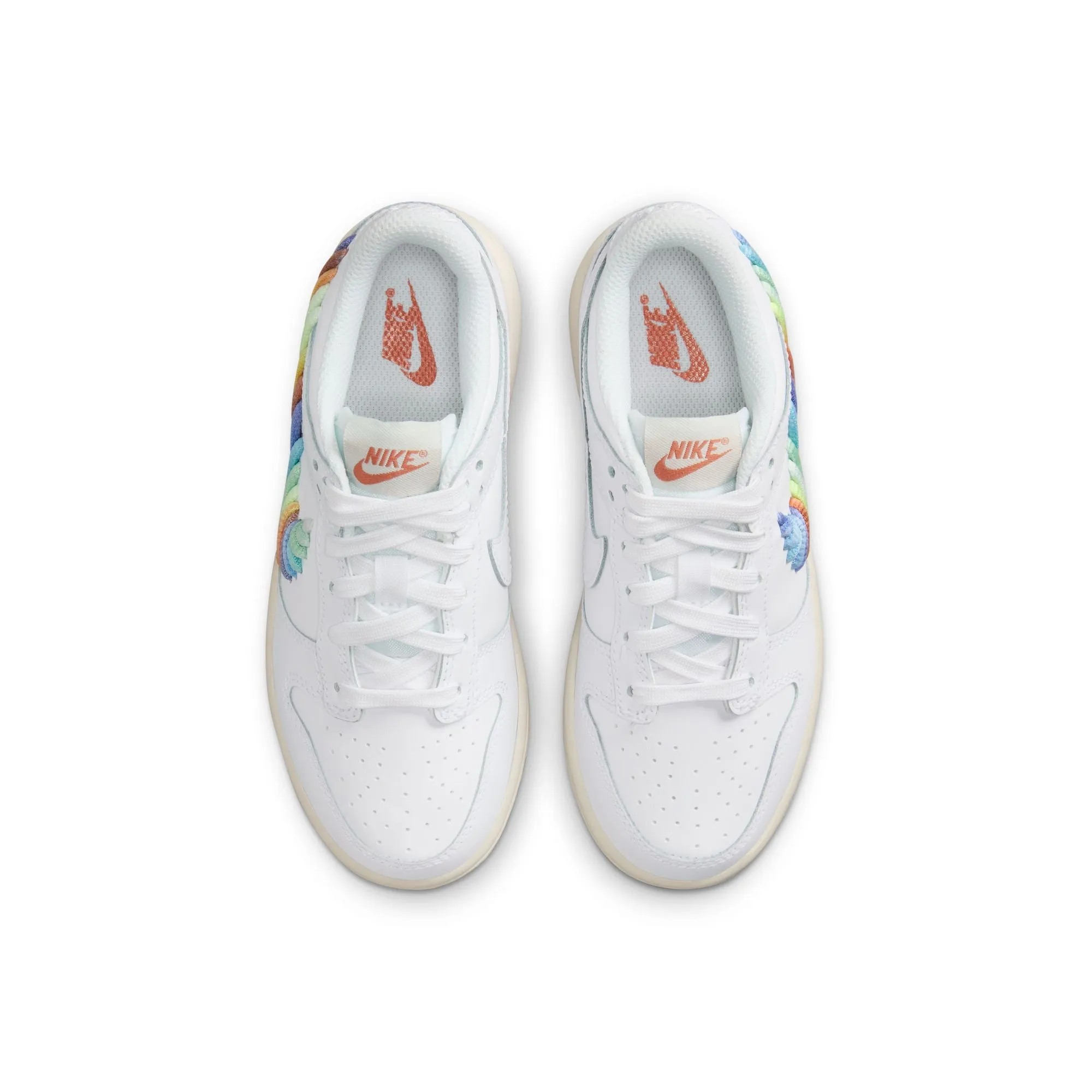 Nike Dunk Low SE PS (White/Multi-Color/Dark Pony)