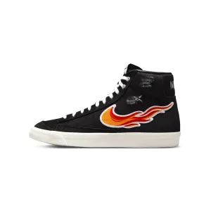 Nike Mens Blazer Mid '77 Shoes 'Black/Multi'