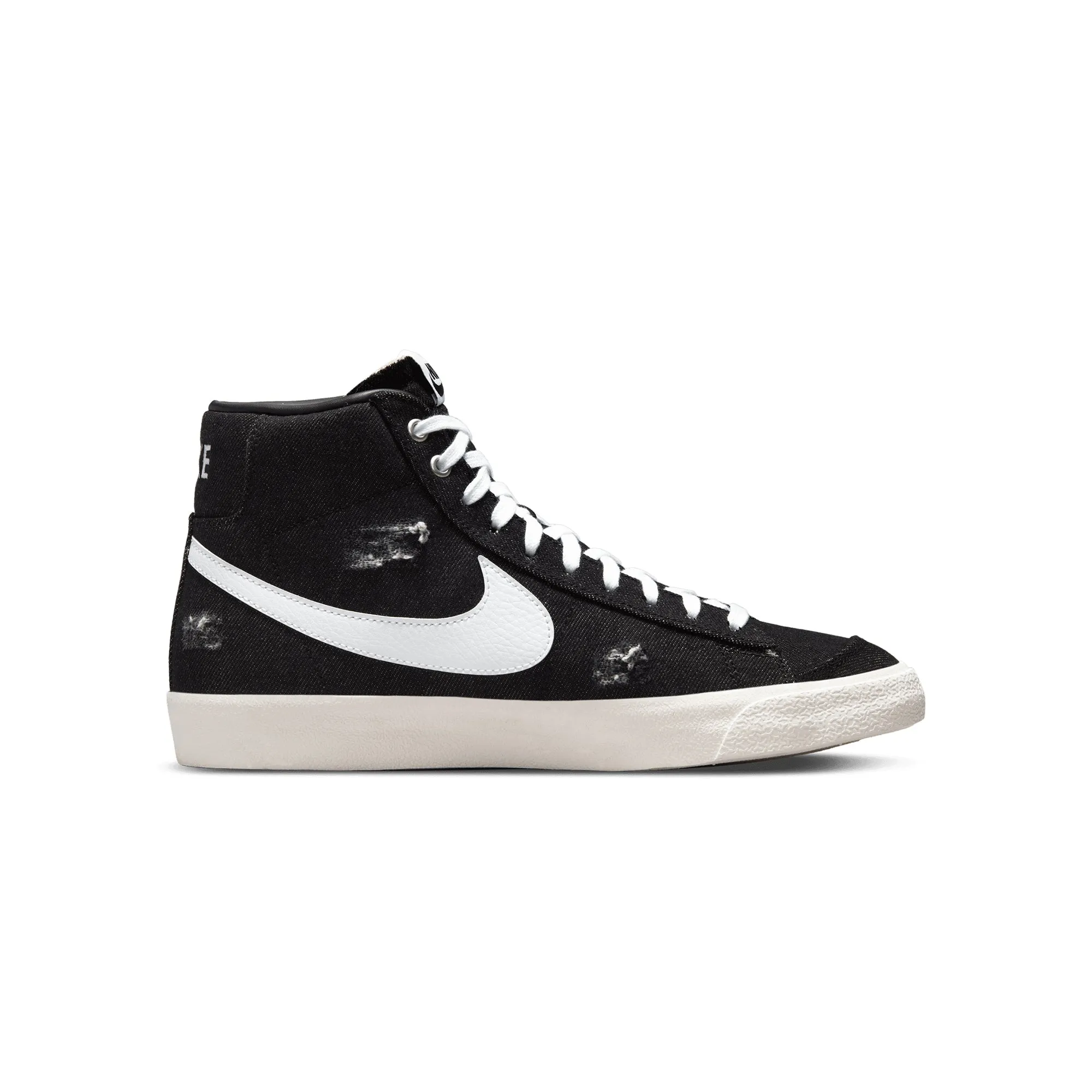 Nike Mens Blazer Mid '77 Shoes 'Black/Multi'