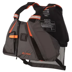 Onyx Movevent Dynamic Adjustable Life Jacket PFD w Pocket Adult User >90lb