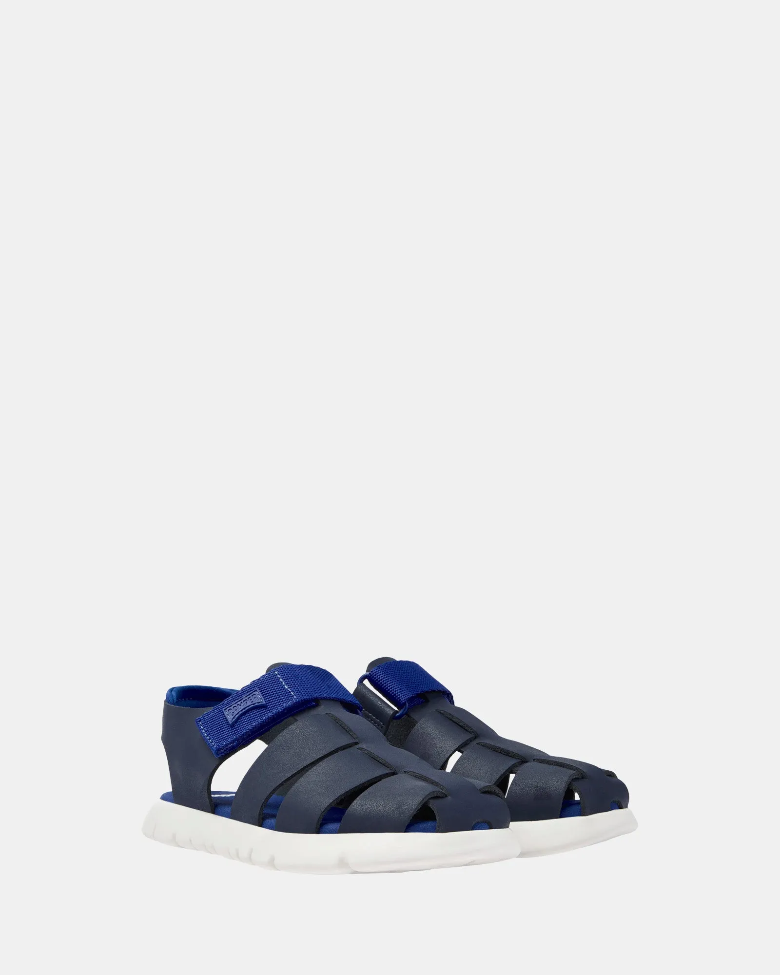 Oruga Sandal Youth Dark Blue/White