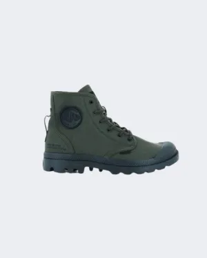 Palladium Pampa Hi Htg Supply Unisex Lifestyle Shoes Olive Night