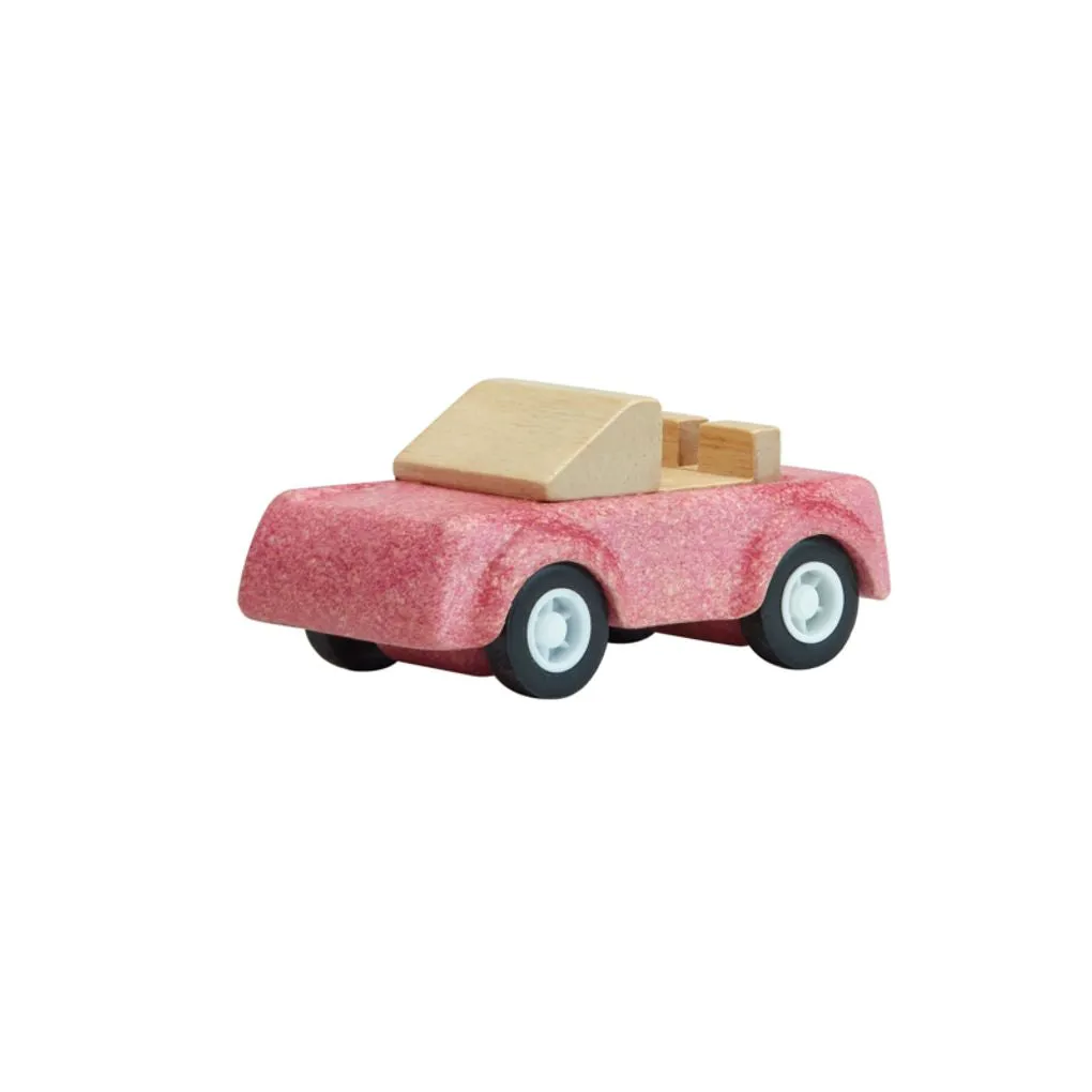 Pink Sports Car