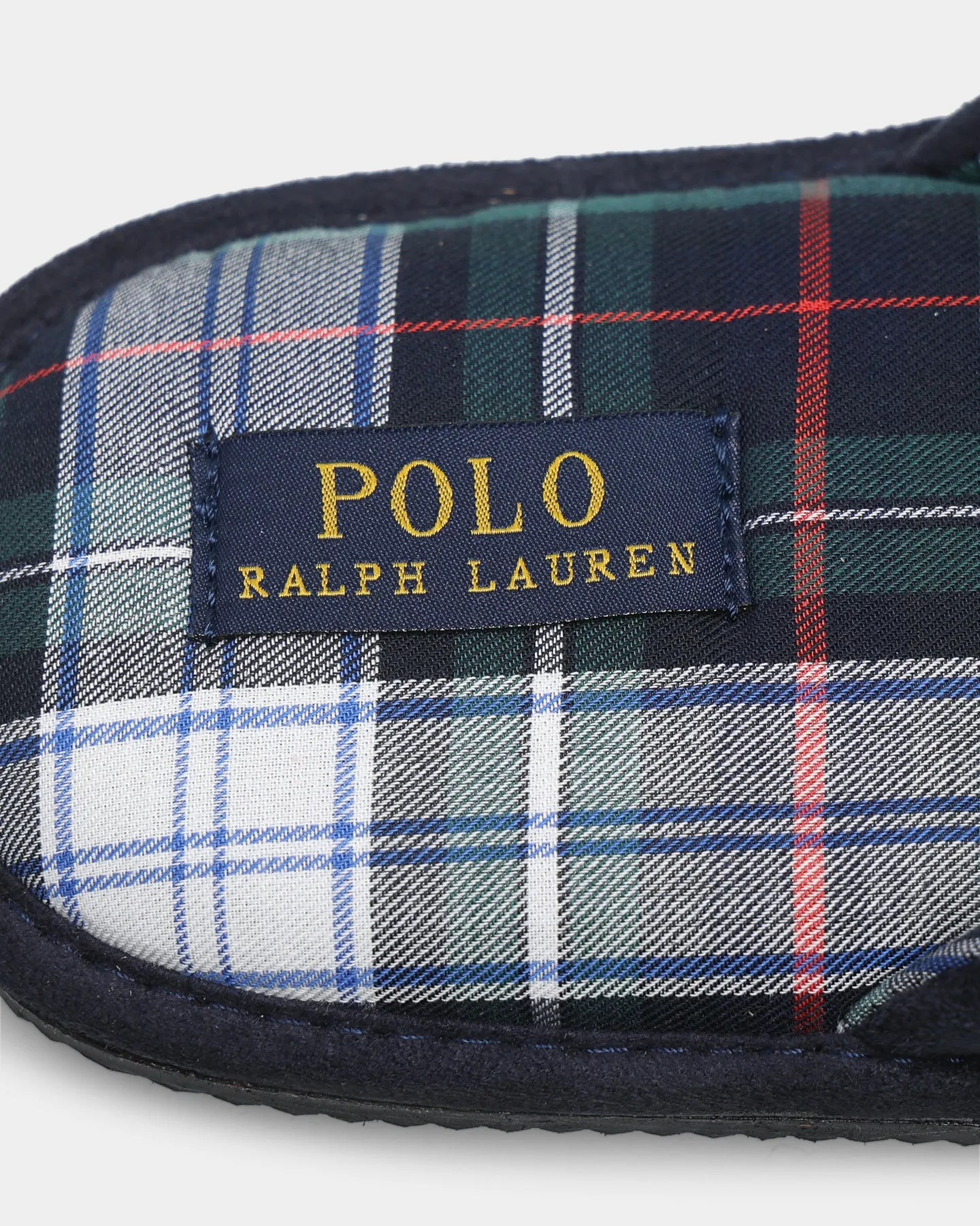 Polo Ralph Lauren Klarence Slippers Navy/Plaid