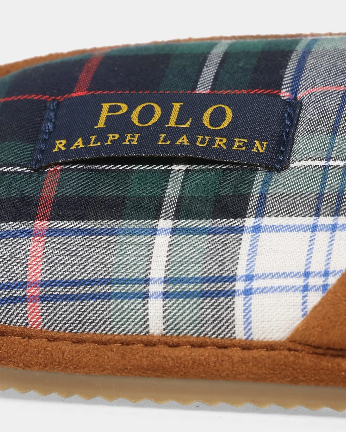 Polo Ralph Lauren Klarence Slippers Wheat/Plaid