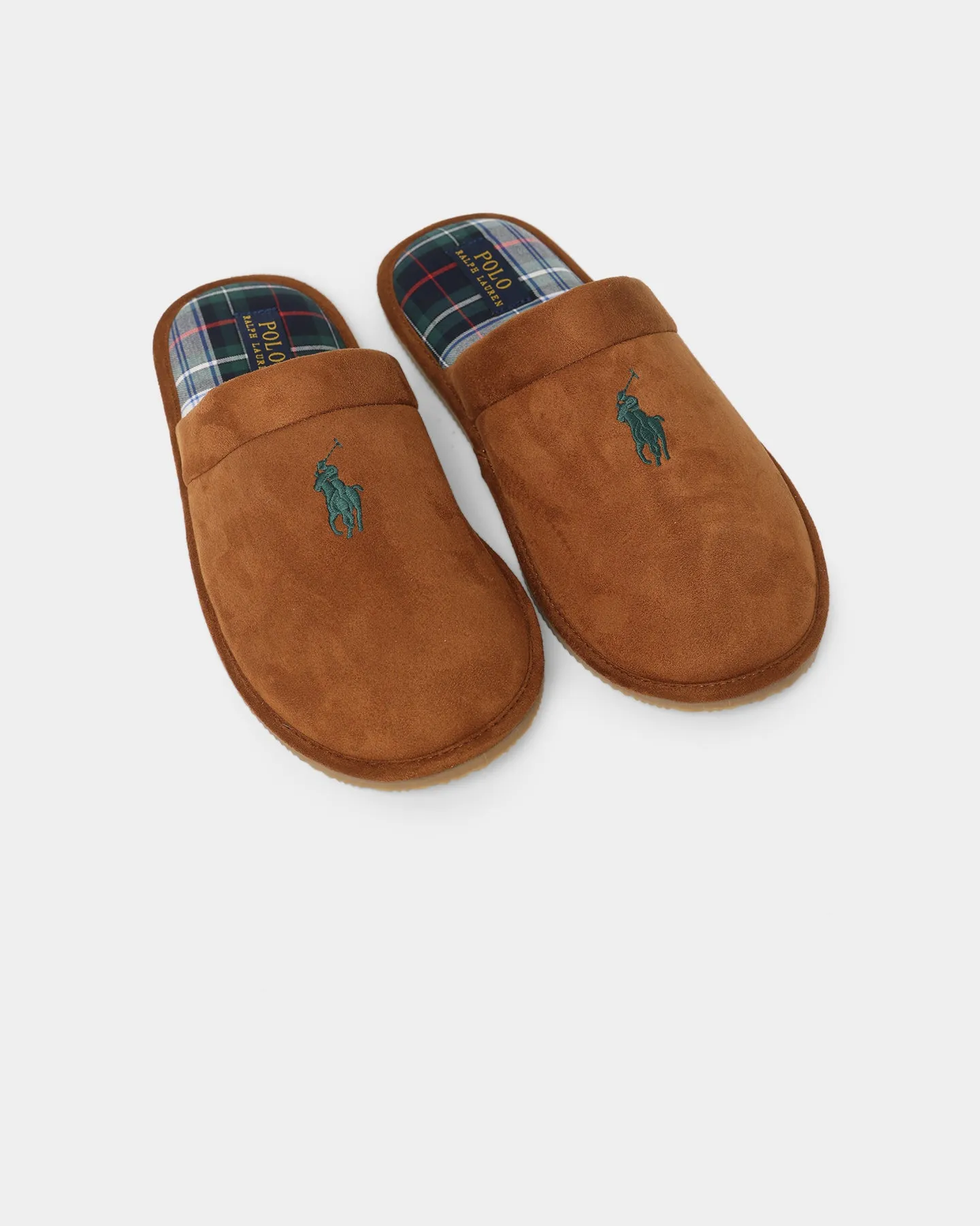 Polo Ralph Lauren Klarence Slippers Wheat/Plaid