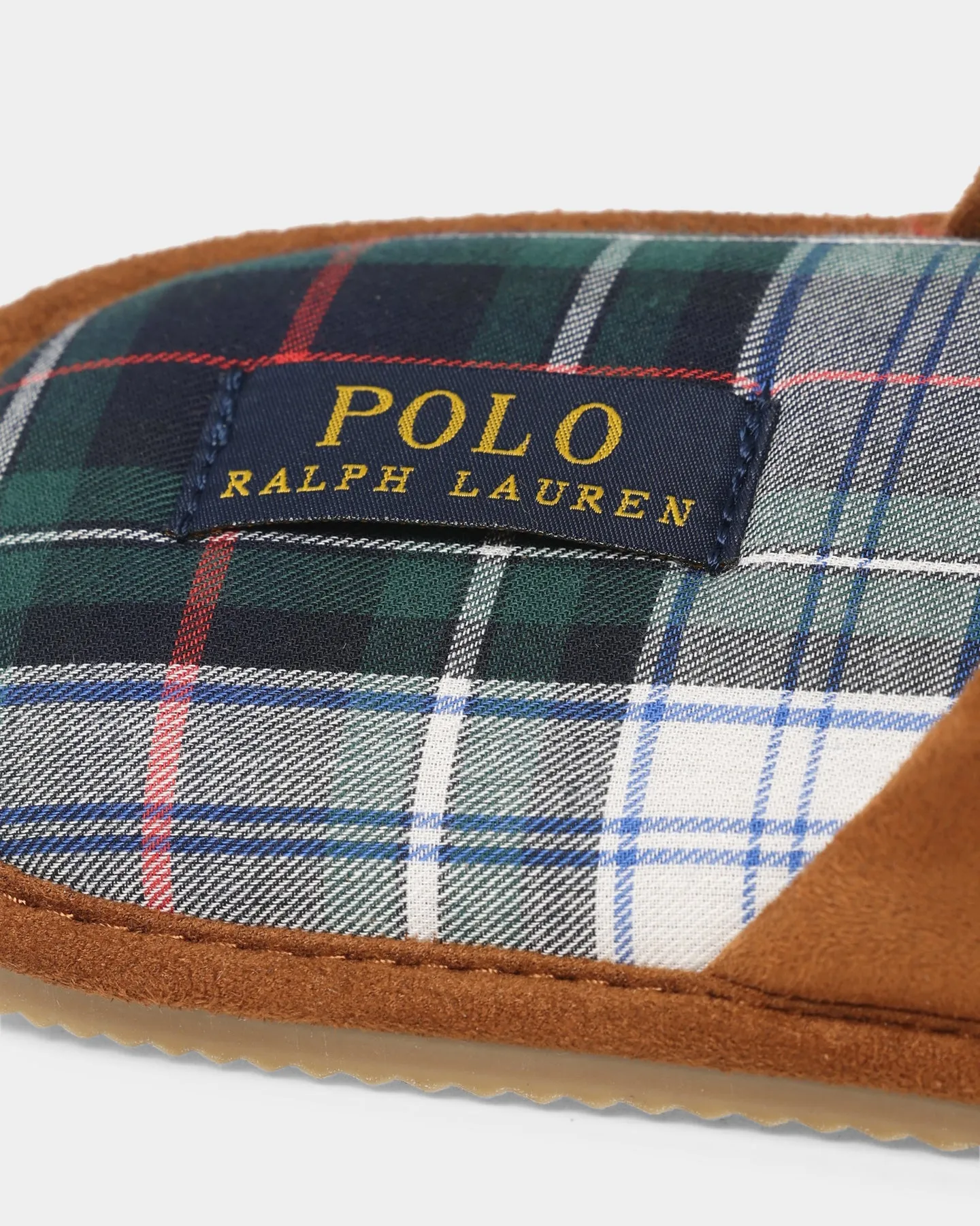 Polo Ralph Lauren Klarence Slippers Wheat/Plaid