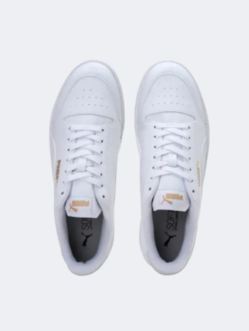 Puma Shuffle Men Lifestyle Shoes White/Team Gold