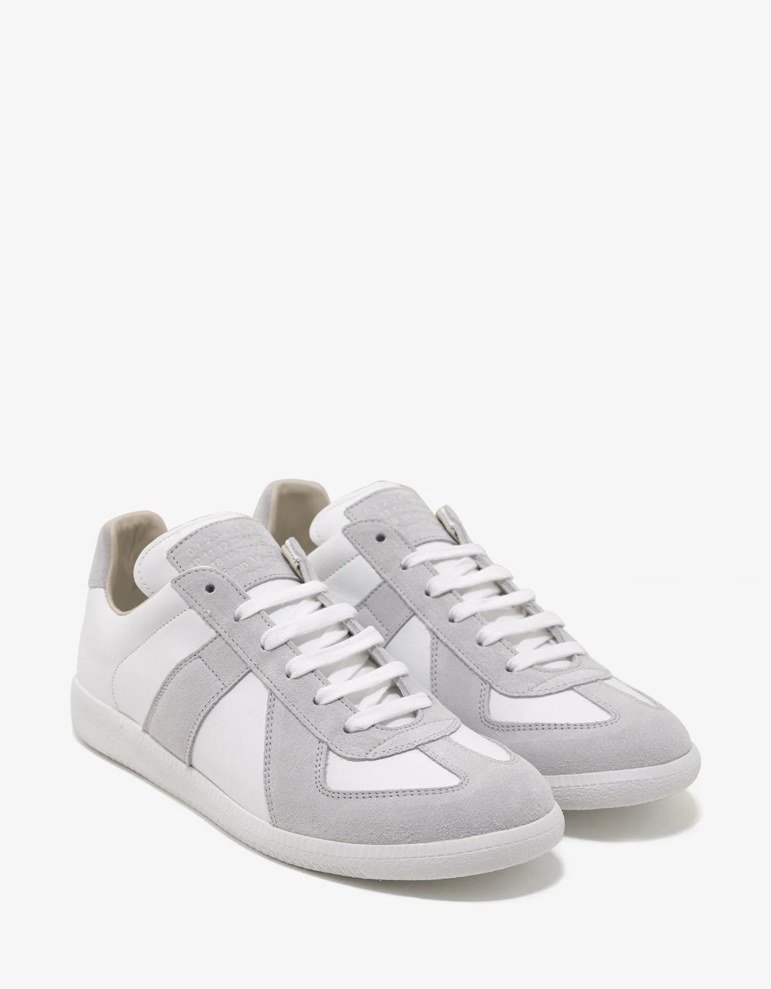 Replica White Low Trainers