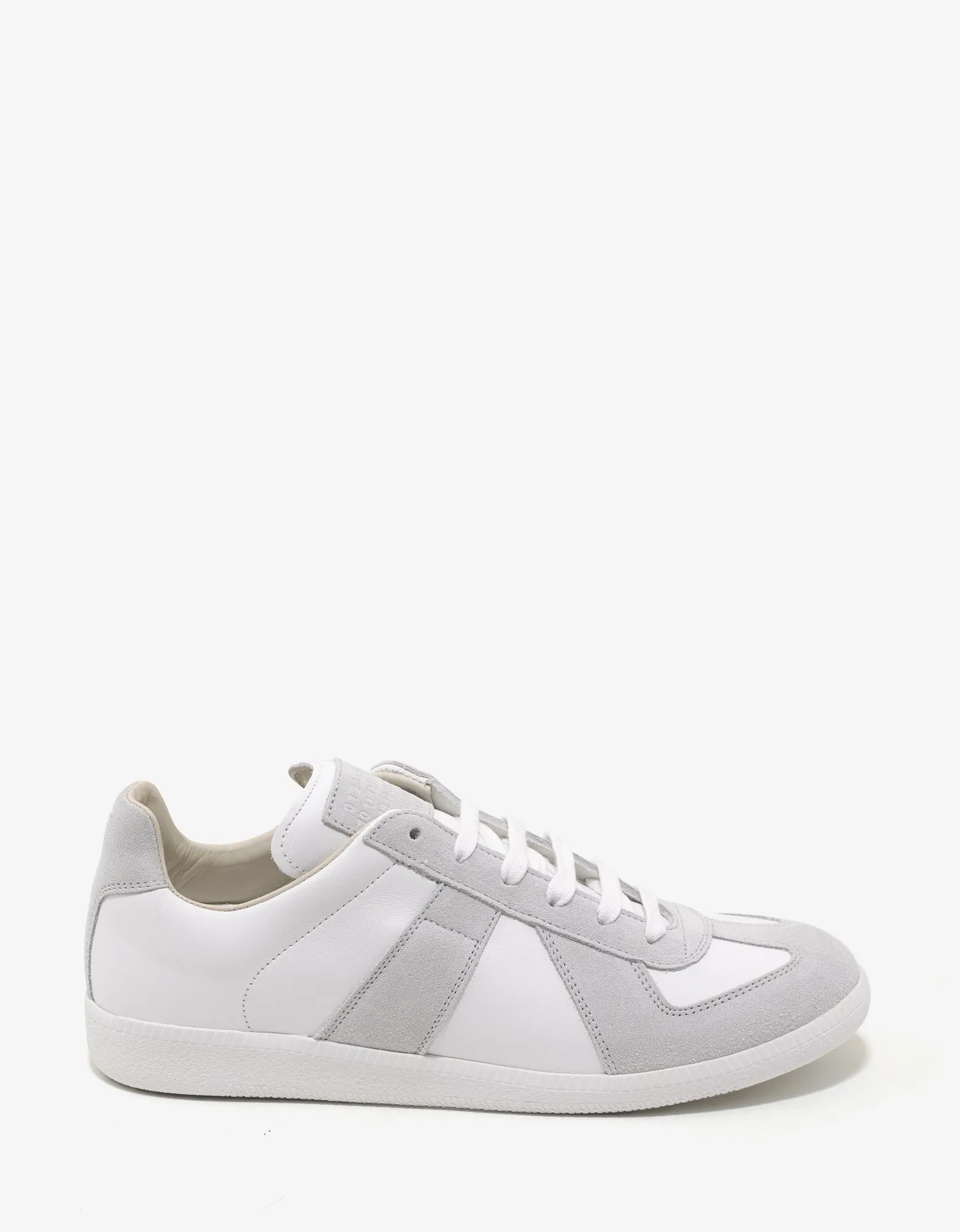 Replica White Low Trainers