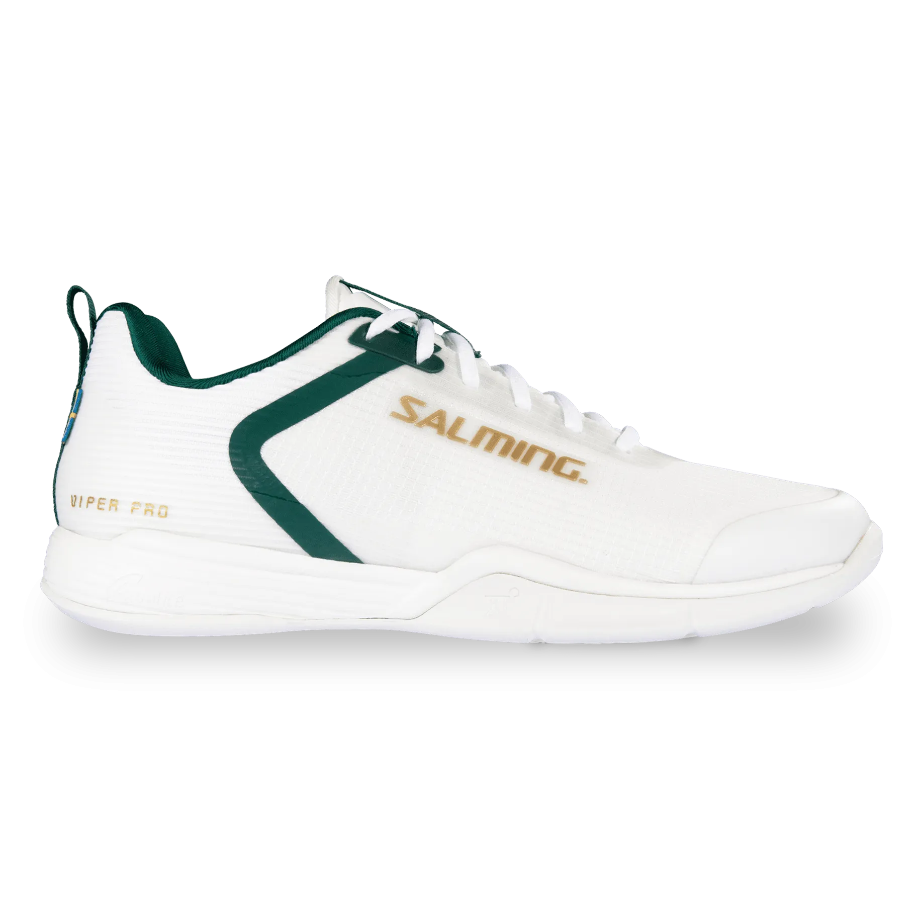 Salming Viper Pro Indoor Court Shoes White Green