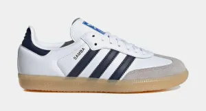 Samba OG Grade School Lifestyle Shoes (White/Navy)