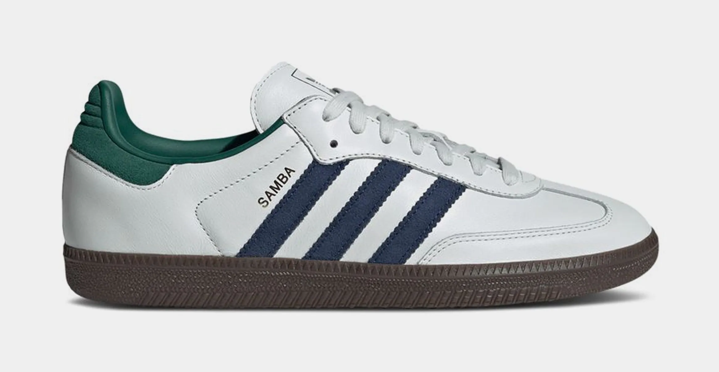 Samba OG Navy Collegiate Green Mens Lifestyle Shoes (Core Black/Cloud White/Collegiate Green)