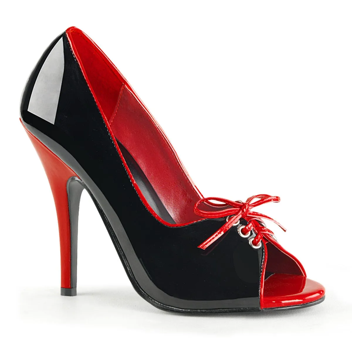 SEDUCE-216 Black-Red Patent